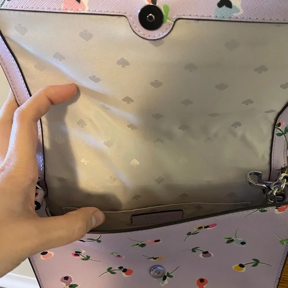 2019 Kate Spade NWT Cameron Wildflower Ditsy Convertible Crossbody + Wallet - Picture 7 of 13